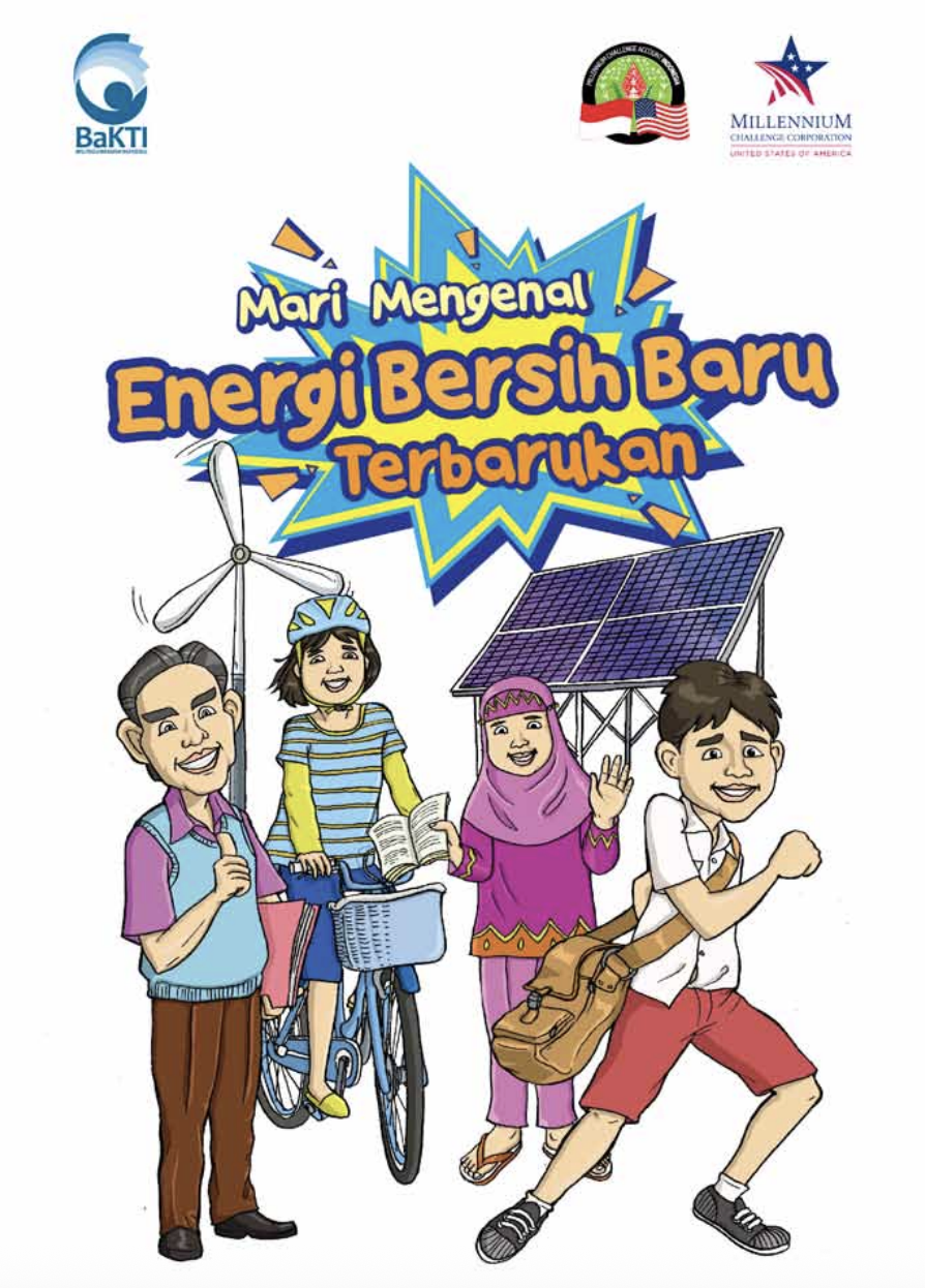 Komik Mari Mengenal Energi Bersih Baru Terbarukan