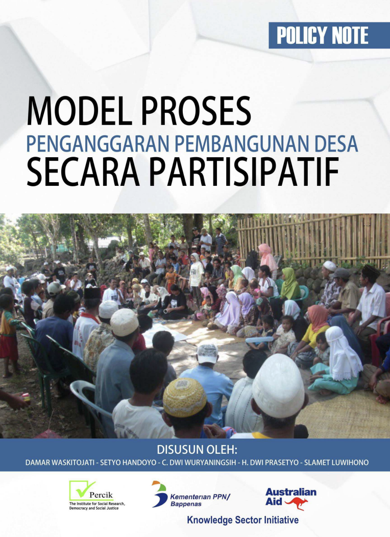 Model Proses Penganggaran Pembangunan Desa Secara Partisipatif
