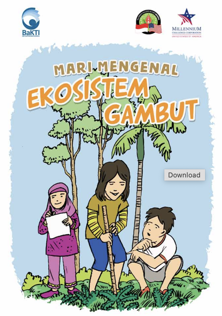 Komik Mari Mengenal Ekosistem Gambut
