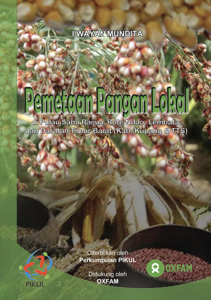 Buku Pemetaan Pangan Lokal di Sabu-Raijua, Rote-Ndao, Lembata dan Pulau Timor