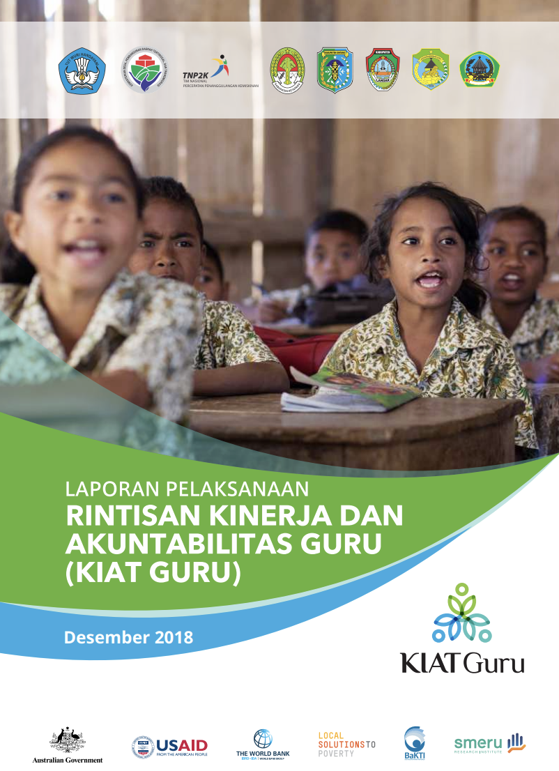Laporan Pelaksanaan Rintisan KIAT Guru Desember 2018