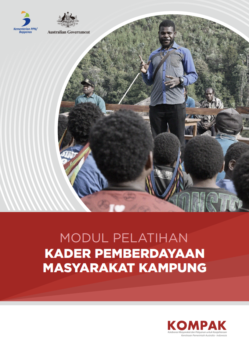 Modul Kader Pemberdayaan Masyarakat Kampung